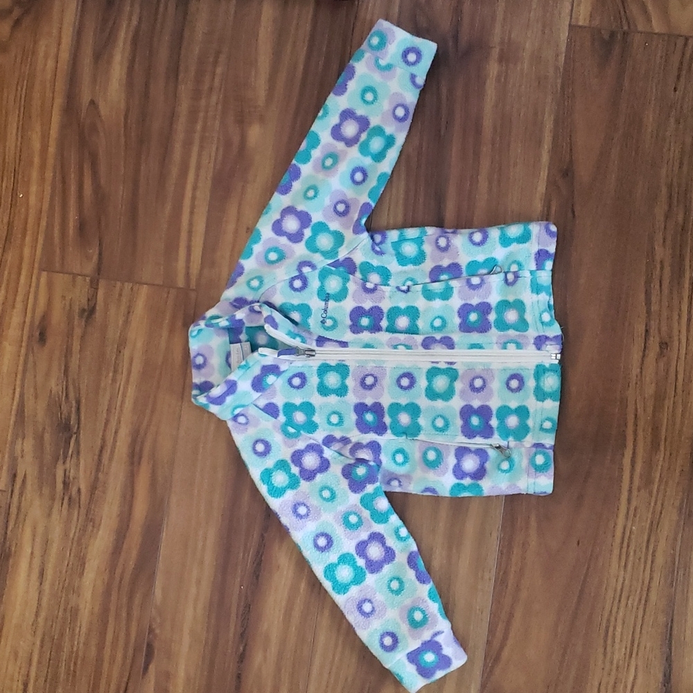 Columbia fleece full zip 2t